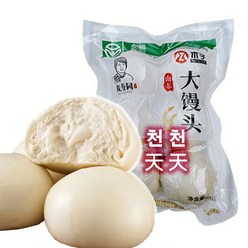 퍼펙트푸드 산둥따만터우 중국찐빵, 600g, 1개