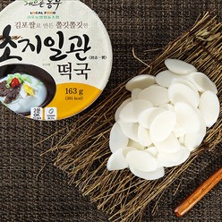 김포쌀로 만든 초지일관 즉석떡국 1박스(6개입) 끓은 물에 2분 간편식품, 1개