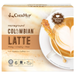 말레이시아 첵헙 Chek Hup LATTE Coffee 콜롬비아 라떼 사탕커피