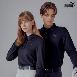 [PUMAGOLF] 22FW 푸마골프 남녀 소프트웜셀 긴팔 카라티 3컬러 택1