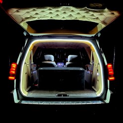 발통마켓 면발광 LED바 식빵등 5M 트렁크등 줄조명 9컬러 차박 캠핑카 LED, LED식빵등(옐로우)1pcs, 1개