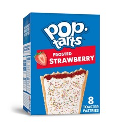 Pop-Tarts Toaster Pastries Breakfast Foods Kids Snacks Frosted Strawberry 13.5oz Box (8 Pop-Tart, 1개