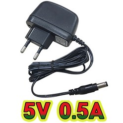 순흥전기 어댑터 5V 0.5A 벽걸이형 SMPS 5V 500mA 어댑터 아답터 직류전원장치, SH-0505C