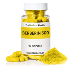 베르베린 독일 Berberine 500mg 60 캡슐 2개월분, 옵션1, 60개