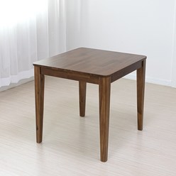 라로퍼니처 프리마 800 아카시아 원목 2인 식탁 세트 2인용 테이블, 단품_테이블
