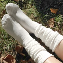 착한새 국내산 면양말 5켤레 세트 무료배송~부츠 롱 긴 골지 여성여자 양말 마델삭스(socks)