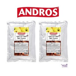 (2개)앤드로스 애플시나몬 리플잼 1kg x 2개, 2개