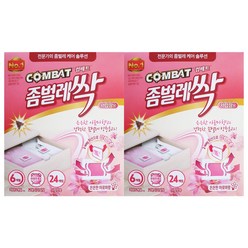 컴배트 좀벌레싹 서랍장용 아로마향 방충제 40p, 1개, 20g