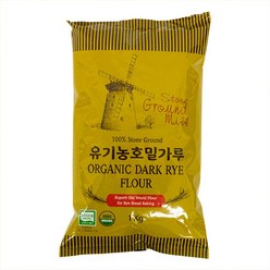 유기농 호밀가루 1kg [밥스레드밀 대체상품], 1개