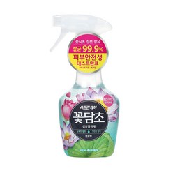 샤프란 꽃담초 섬유탈취제 연꽃향 본품, 400ml, 1개