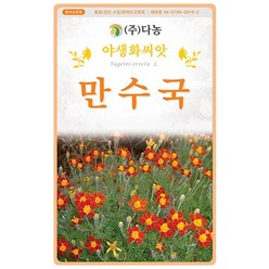 만수국씨앗- 80립(약3ml)/야생화꽃씨앗 다농, 1개