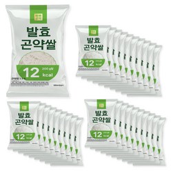 빼빼곤약 발효곤약쌀 200g x 30팩 (100g당 7kcal), 30개