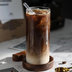 마카내열유리 카페컵(C-04)500ml-6개입/커피/예쁜컵, 1세트