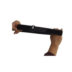 양드레 벨크로스트랩 탄성 (와이드 롱블랙) 고정 찍찍이밴드, 탄성 와이드롱 (3.8 x 80cm), 1개
