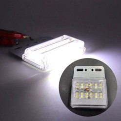 24V 전용 지게차 32LED 화물차 LED보조등 WHITE 경고등 42140EA