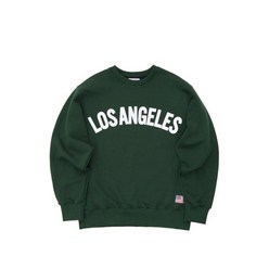 남자 여자 맨투맨 스웨트 셔츠 호텔세리토스 Los Angeles Sweat-shirt [DarkGreen]