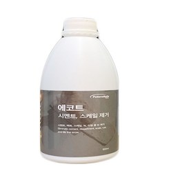 에코트 시멘트 스케일제거500ml (분무기포함)타일줄눈 백화 녹 제거제