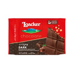 로아커 초콜릿 크리스피 다크 50g x 12개입, 단품