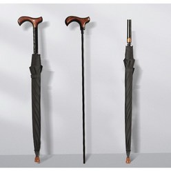 레나틱 이중 분리되는 튼튼한 지팡이 대형 장우산