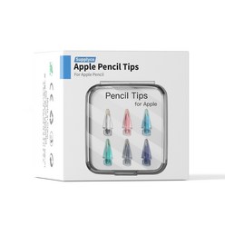 서플라이코 애플펜슬 전용 컬러 펜촉, 6가지색상, 혼합색상, 1개