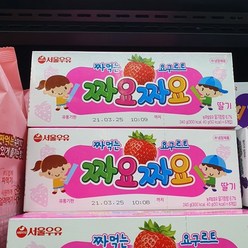 서울우유 짜요짜요 딸기 40g x 6개, 일반포장 동절기만