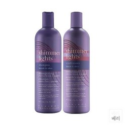 Clairol Shimmer Lights 클레롤 쉬머 라이트 샴푸 컨디셔너 세트 16oz(473mL) 2팩