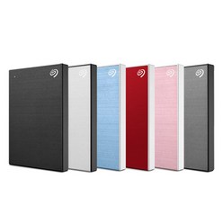 Seagate One Touch HDD (데이터 복구) + 파우치 [용량 색상 선택] 원터치하드, One Touch HDD 1TB, 레드