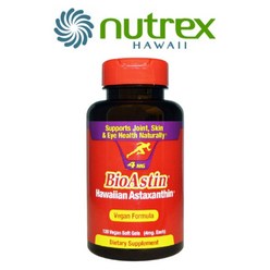 뉴트렉스하와이 바이오아스틴 하와이안 아스타잔틴 4mg 비타민E 카로티노이드 120 베지소프트젤
