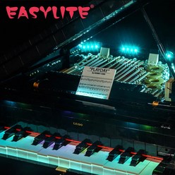 레고커스텀피규어 2023브릭 EASYLITE-LED 조명 세트 아이디어스 시리즈 21323 그랜드 피아노 블록 벽돌, 01 Standard Version