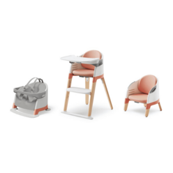 시디즈 몰티 3in1 아기의자 세트(플로어시트+하이체어+책상의자) 헬로베이비세트, 아보카도그린