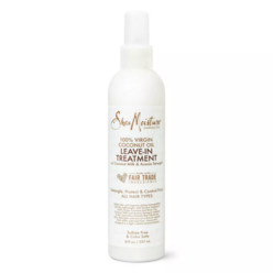 Shea Moisture 100% 버진 코코넛 오일 리브-인 트리트먼트, 237ml, 1개