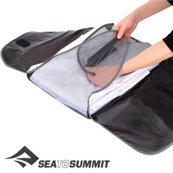 [텐잘남] SEATOSUMMIT 씨투써밋 여행용 가방 울트라실 셔츠 폴더, 울트라실 셔츠 폴더 LG 블랙, 1개