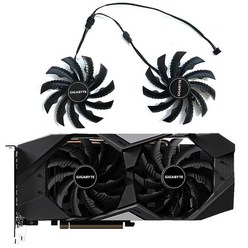 기가바이트 RTX 2070 WINDFORCE 2X 8G 2060 6G GTX 1660Ti 1650 RTX2060 카드용 쿨러 팬 95mm PLD10010S12H, 03 PLD10010S12H 95MM