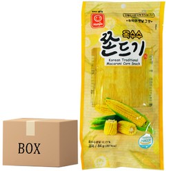 한진식품 추억의 맛 옥수수쫀드기 72g x 30봉 1박스, 1개