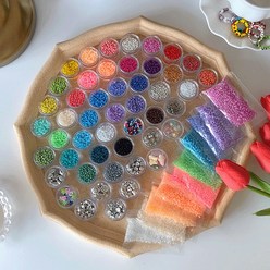 걸스코코 DIY세트 비즈키트 동백이 꽃반지 만들기, A세트