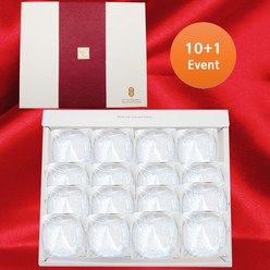 모찌모찌 수제 생쑥 통팥 찹쌀떡 선물세트, 16개, 60g