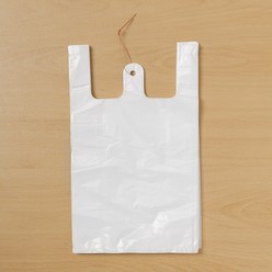 200p 비닐봉투(흰색-1호)/위생봉투 마트봉지 비닐봉지, 200개