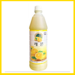 청솔 레몬 음료베이스 835ml / 과일원액, 3개