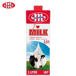 [ 멸균우유1L ] 믈레코비타 멸균우유1L X 2팩 / 수입우유/ 폴란드우유/, 1L, 2개