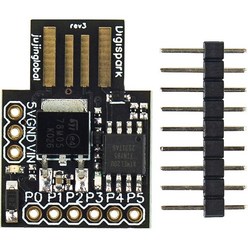 Crazydiodes ATtiny85 모듈 제너럴 마이크로 USB 개발 보드 아두이노용 디지파크용 (1개)