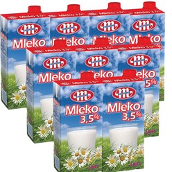 폴란드 내수1위 믈레코비타3.5% 수입멸균우유 1L, 9개
