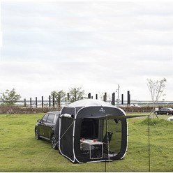 렉스턴 차박 텐트 도킹 쉘터 큐브형 원터치 사계절, 텐트셋트
