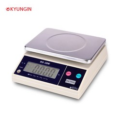 경인 전자저울 KS Seris 2kg(1g)~30kg(10g) 주방저울 계량 듀얼디스플레이, KS-30K (10g)