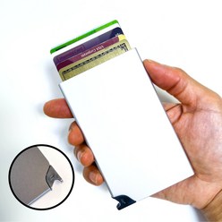 데이프로젝트 RFID 슬림 여자 남자 아코디언 카드 홀더 지갑