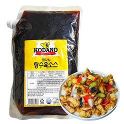 [제이케이푸드] 코다노 탕수육 소스 2kg 중국집소스, 코다노 탕수육소스 2kg, 1개