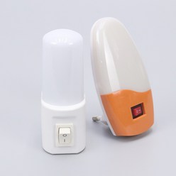 220V 플러그형 LED 취침등 1w 2w 수면등 수유등 콘센트조명, LED 무드라이트 2w