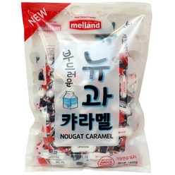 부드러운 뉴과 캬라멜 400g 캔디사탕/호박엿/밀크유과