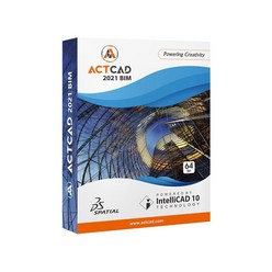 ActCAD 2021 BIM 기업용 라이선스 /액트캐드 대안캐드, 단품