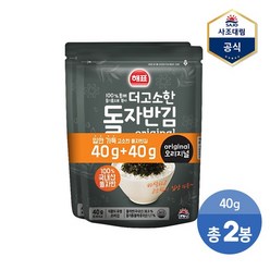 [사조] 더 고소한 자반김돌자반 80g X 1개 /김자반/조미김, 상세페이지 참조, 상세페이지 참조