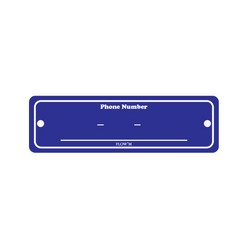 동아측기 [플로엠] 아크릴 운전자 연락처 표지판(4종), F0401BK 운전자연락처(검정)
